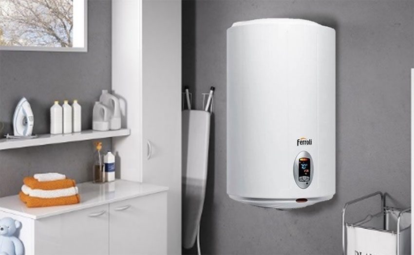 Máy nước nóng gián tiếp Ferroli 150 lít AQUA E 150L Bình nước nóng gián tiếp chống giật Ferroli AQUA E 150L - Hàng chính hãng