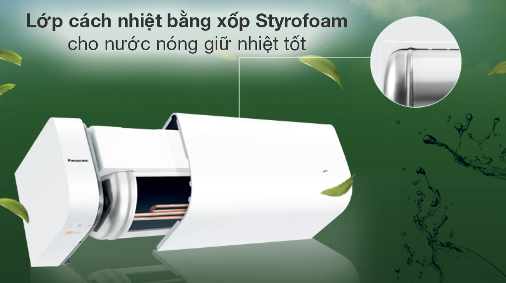 Bình nóng lạnh gián tiếp Panasonic 20 lít DH-20HBMVW - Khả năng tiết kiệm điện Máy nước nóng gián tiếp Panasonic 20 lít DH-20HBMVW Bình nóng lạnh gián tiếp Panasonic 20 lít DH-20HBMVW - Khả năng tiết kiệm điện