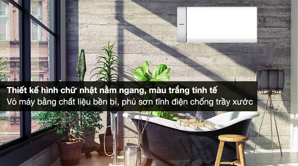 MÁY NƯỚC NÓNG GIÁN TIẾP PANASONIC 30 LÍT DH-30HBMVW - Thiết kế hình chữ nhật nằm ngang, vỏ máy bằng chất liệu bền bỉ và phủ sơn tĩnh điện chống trầy xước Máy nước nóng gián tiếp Panasonic 30 lít DH-30HBMVW MÁY NƯỚC NÓNG GIÁN TIẾP PANASONIC 30 LÍT DH-30HBMVW - Thiết kế hình chữ nhật nằm ngang, vỏ máy bằng chất liệu bền bỉ và phủ sơn tĩnh điện chống trầy xước