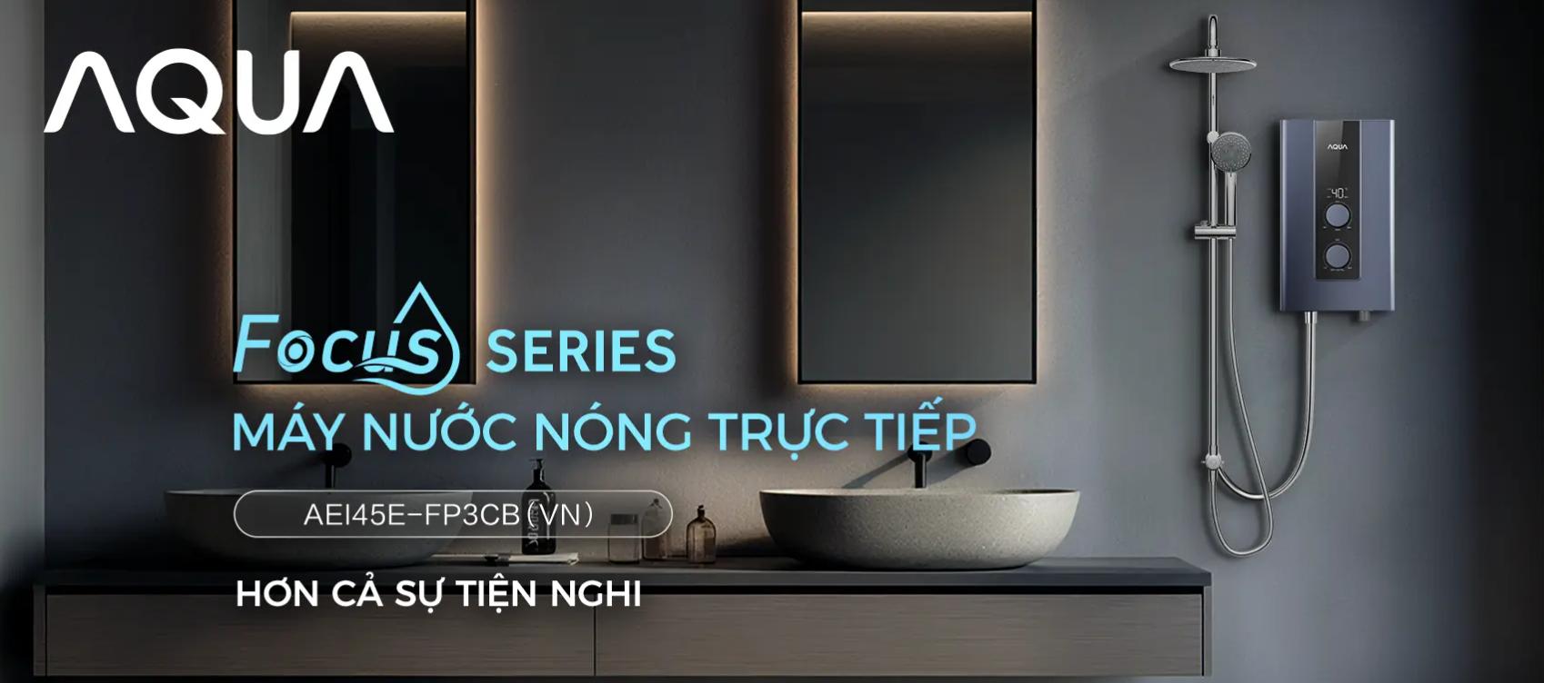 Máy nước nóng trực tiếp Aqua AEI45E-FP3CB(VN)