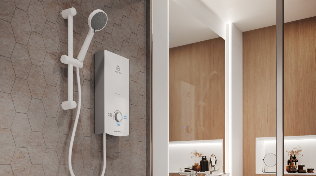 Máy nước nóng trực tiếp Ariston AURES PREMIUM 4.5P IVORY Máy nước nóng trực tiếp Ariston AURES PREMIUM 4.5P IVORY