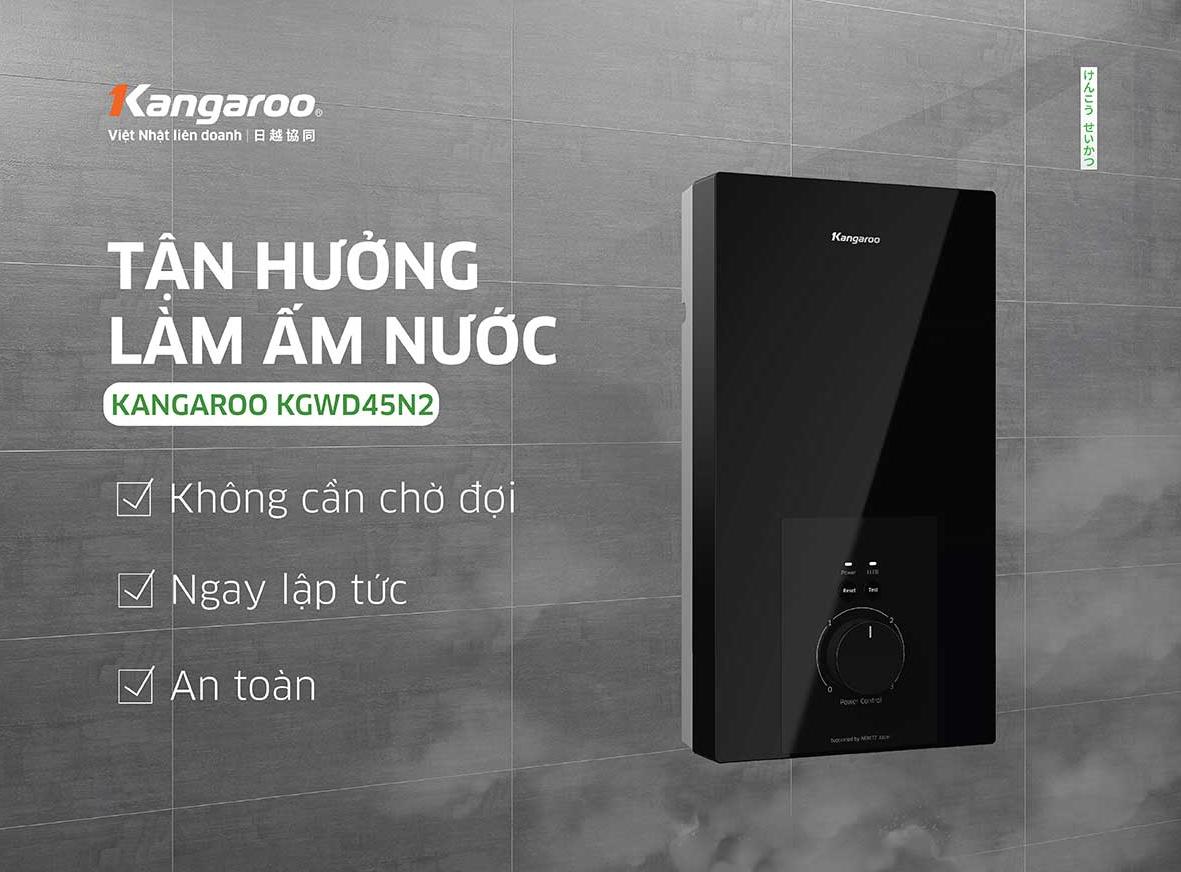 Máy nước nóng trực tiếp Kangaroo KGWD45N2