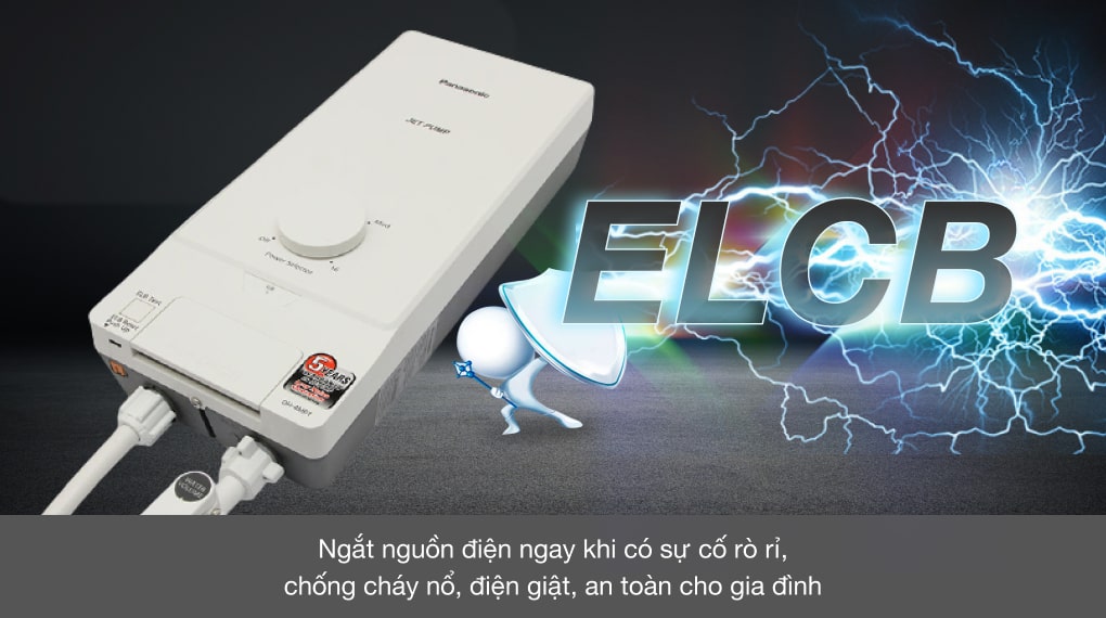 Máy nước nóng trực tiếp Panasonic DH-4MP1VW ELCB - Máy nước nóng Panasonic DH-4MP1VW 4500W