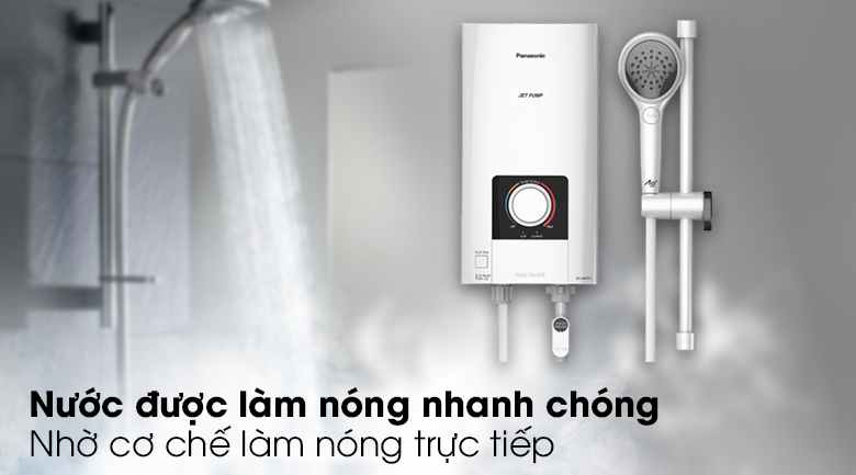 Máy nước nóng trực tiếp Panasonic DH-4NTP1VM Máy nước nóng Panasonic DH-4NTP1VM 4500W - Làm nóng nhanh chóng
