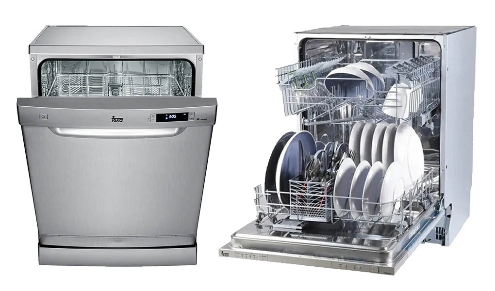 Máy rửa chén Teka LP8 820 3 – 4 bữa ăn Việt (12 bộ Châu Âu) Teka LP8 820 rửa được 12 bộ chén đĩa 
