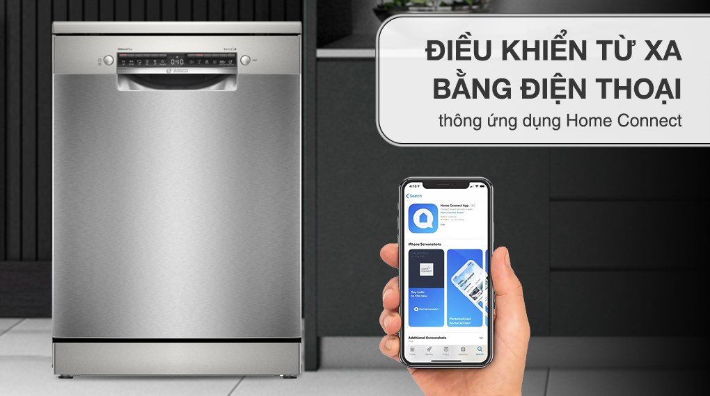 Máy rửa chén độc lập Bosch SMS4ECI26E - Tiện ích Máy rửa chén độc lập Bosch SMS4ECI26E Máy rửa chén độc lập Bosch SMS4ECI26E - Tiện ích