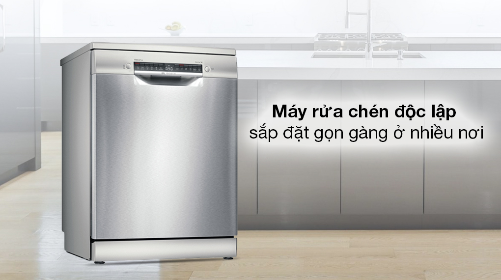 Máy rửa chén độc lập Bosch SMS4EMI06E Máy rửa chén độc lập Bosch SMS4EMI06E