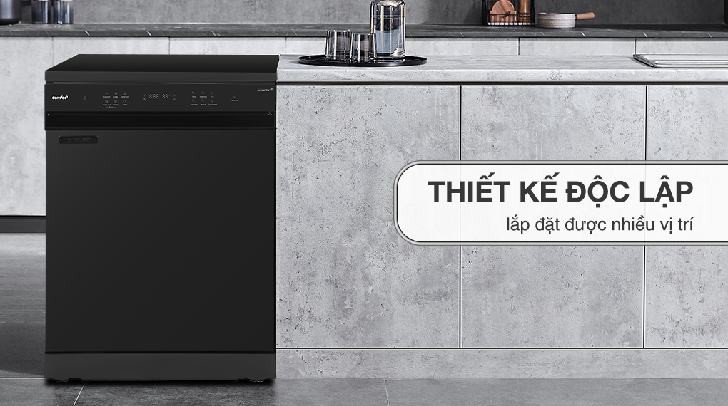 Máy rửa chén độc lập Comfee CDWEF1401HB-W-VN Máy rửa chén độc lập Comfee CDWEF1401HB-W-VN