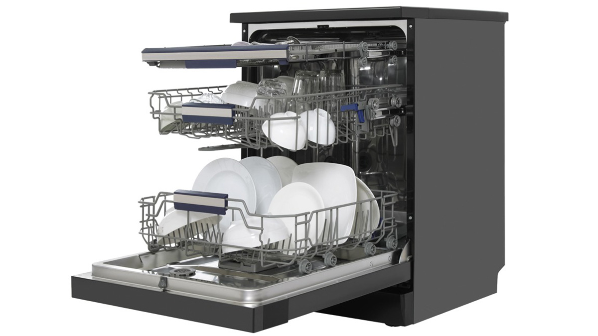 Máy rửa chén độc lập Hafele HDW-F605B Hafele HDW-F605B/ 535.29.660 hoạt động công suất 1760 - 2100W