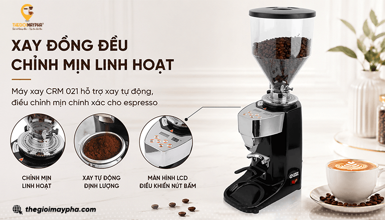 Máy xay cà phê ảnh hưởng thế nào đến vị latte? Những điều nhiều người thường bỏ qua