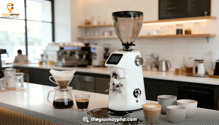 Máy xay cà phê công nghiệp năng suất lớn phù hợp với mô hình nào?