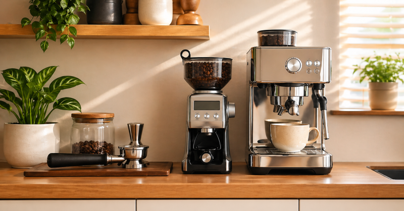 Máy xay cà phê mini chỉnh độ mịn espresso có đáp ứng tốt nhu cầu pha máy không?