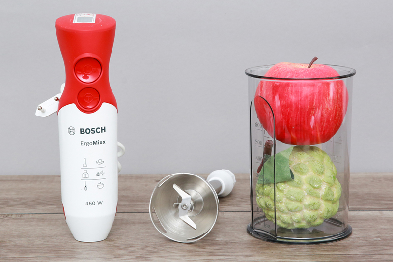Kèm cốc đựng tiện lợi - Máy xay cầm tay Bosch MSM64110 450W Máy xay cầm tay Bosch MSM64110 Kèm cốc đựng tiện lợi - Máy xay cầm tay Bosch MSM64110 450W