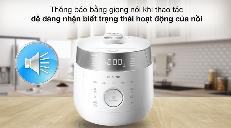 Nồi cơm cao tần Cuckoo 1.08 lít CRP-LHTR0609F/WHSIVNCV Nồi cơm cao tần Cuckoo 1.08 lít CRP-LHTR0609F/WHSIVNCV