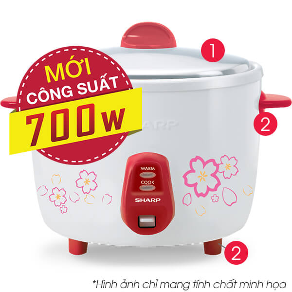 noi-com-dien-sharp-ksh-d18v-1-8-lit-39518 Nồi cơm điện Sharp KSH-D18V 1.8 lít