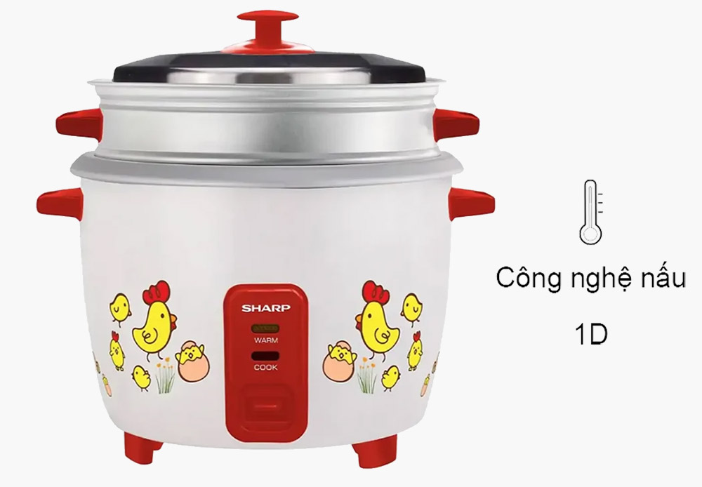 Sharp KSH-D28SV-CH tích hợp công nghệ nấu 1D