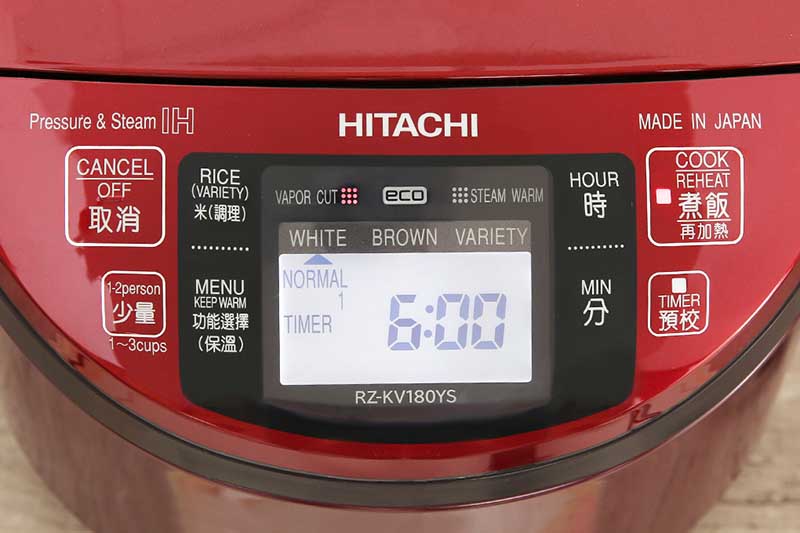 Đa chức năng - Nồi cơm điện tử Hitachi RZ-KV180YS Đa chức năng - Nồi cơm điện tử Hitachi RZ-KV180YS