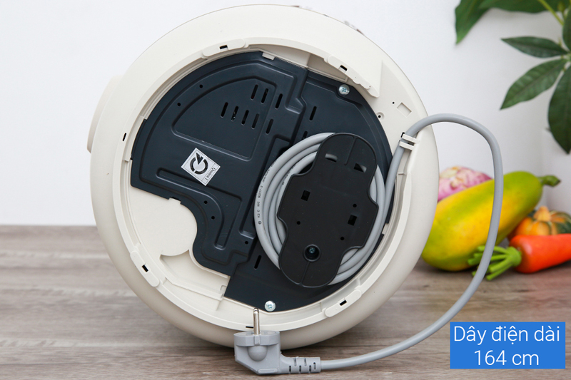 Nồi cơm điện nắp gài Cuckoo 2.5 lít CR-1413 Dây điện quấn gọn - Nồi cơm nắp gài Cuckoo CR- 1413