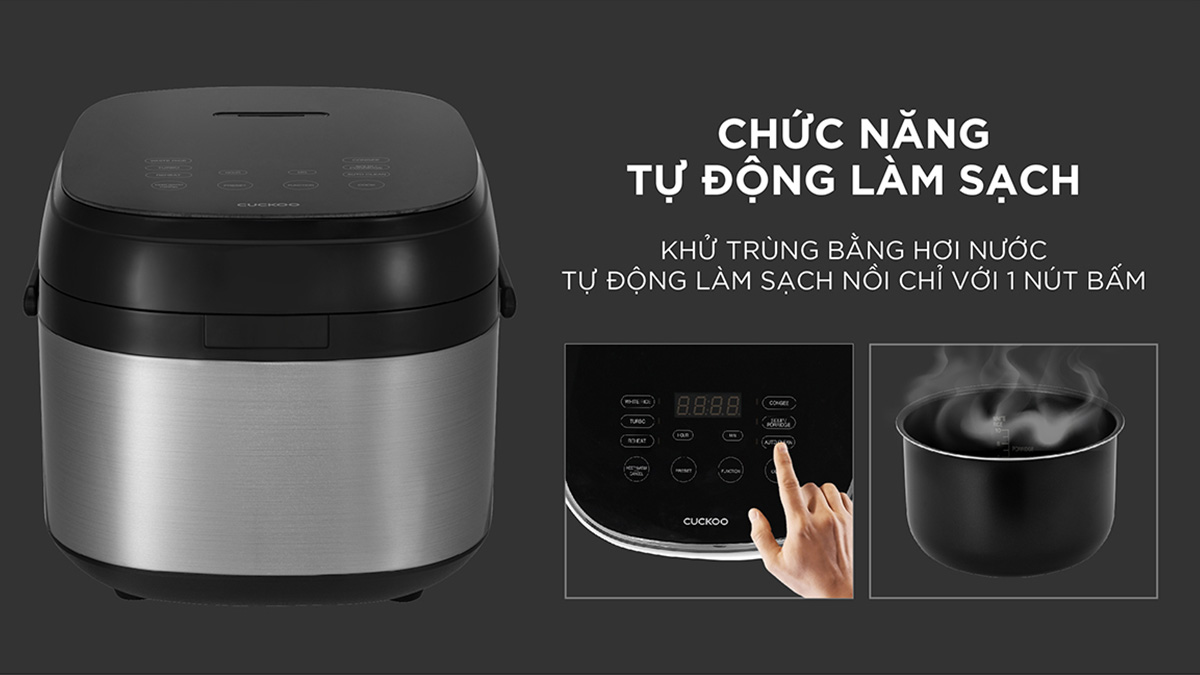 noi-com-dien-tu-cuckoo-1-8-lit-cr-1050f-sibkcrvncv-89456-5 Tự động làm sạch bằng hơi nước chỉ với 1 nút bấm