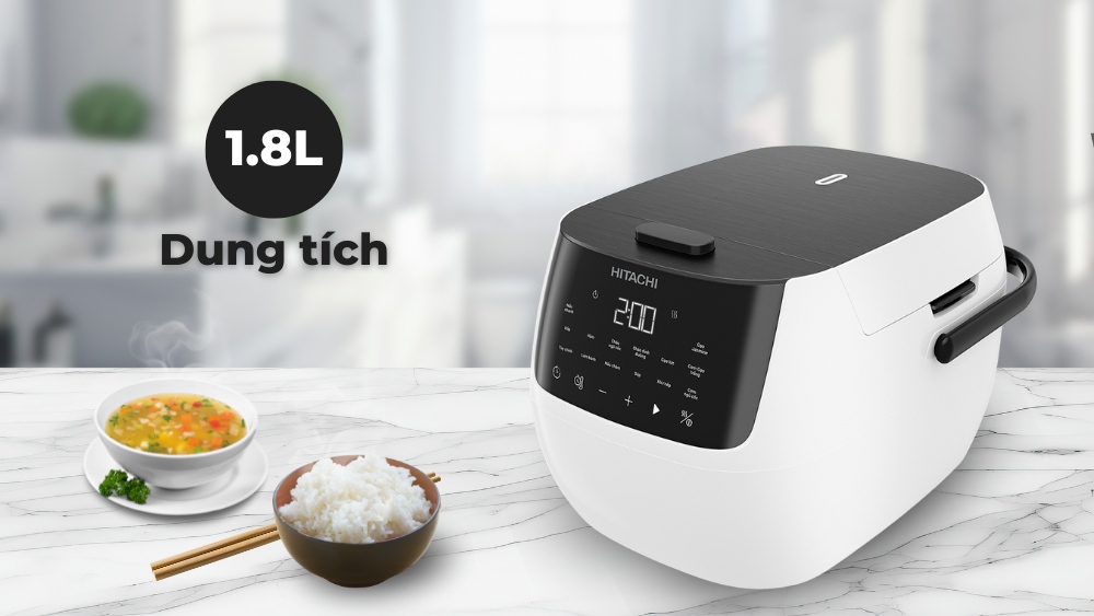 noi-com-dien-tu-hitachi-1-8-lit-rz-r18xn-107782-2 Nồi sở hữu dung tích 1.8L