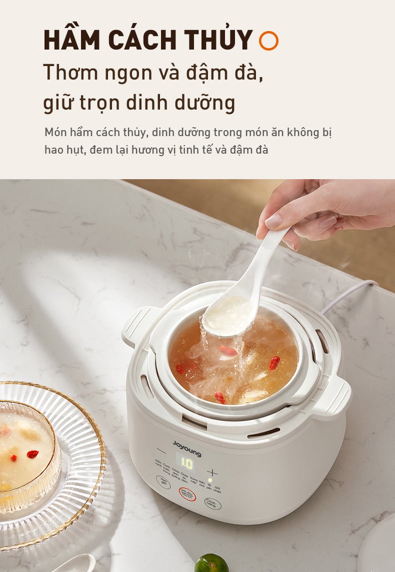 Joyoung Nồi nấu chậm Joyoung JSC-107 Nồi nấu chậm Joyoung JSC-107