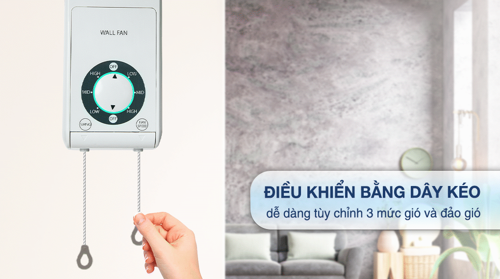 Quạt treo Toshiba F-AWZ50VN(H) - Điều khiển Quạt treo Toshiba F-AWZ50VN(H) - Điều khiển