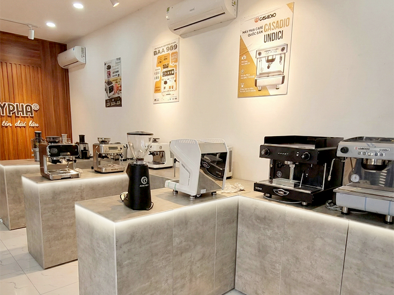 Showroom Thế Giới Máy Pha ở Nha Trang