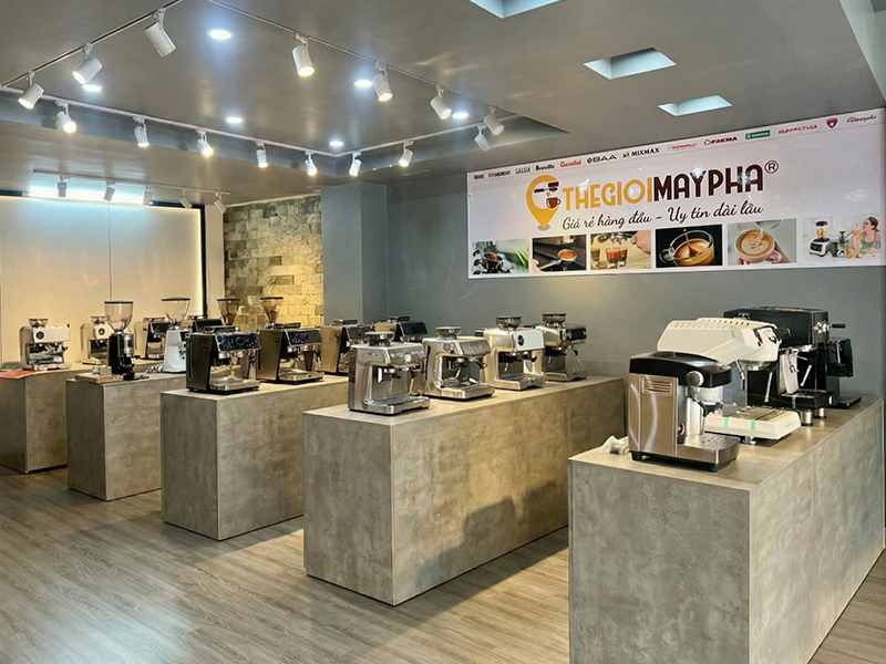 Showroom Thế Giới Máy Pha ở Bà Rịa Vũng Tàu