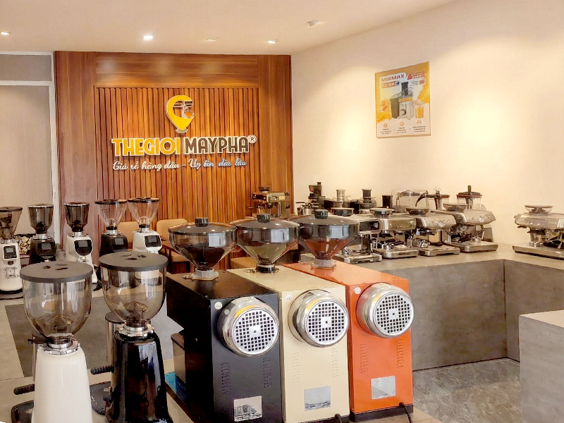 Showroom Thế Giới Máy Pha ở Cần Thơ