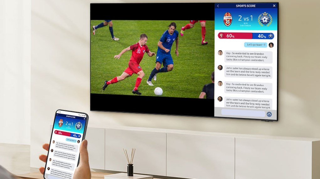 Smart Tivi Neo QLED 4K 98 inch Samsung UA98DU9000 - Tiện ích Smart Tivi Samsung 4K 98 Inch UA98DU9000 Smart Tivi Neo QLED 4K 98 inch Samsung UA98DU9000 - Tiện ích