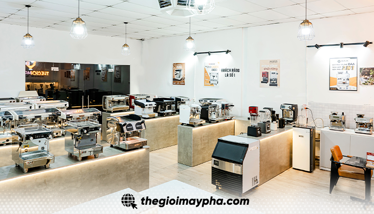 Chuỗi Showroom Thế Giới Máy Pha