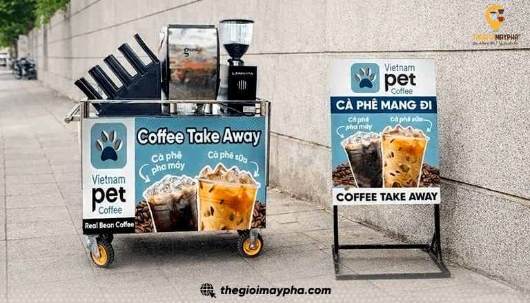 Top mẫu xe bán cà phê đẹp, hút khách nhất hiện nay