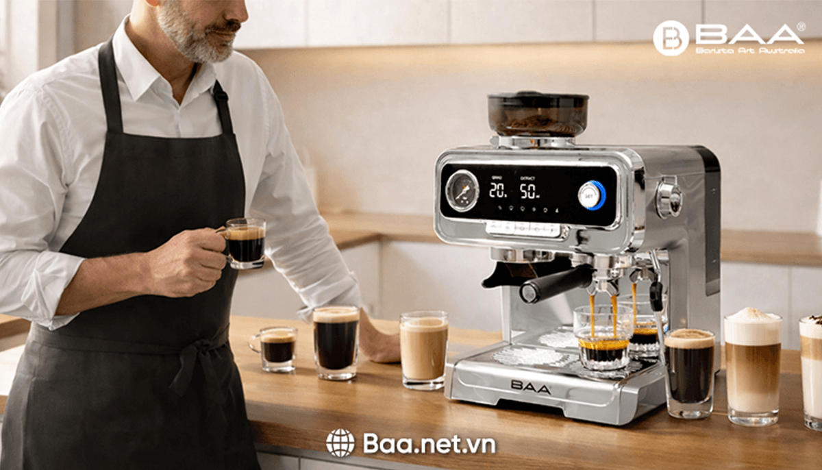 Phân phối chính hãng các sản phẩm liên quan đến máy pha cà phê dưới 10 triệu