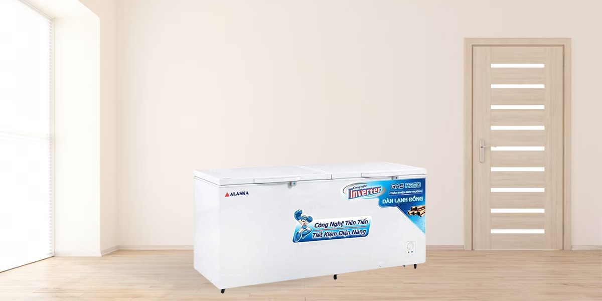 tu-dong-alaska-inverter-588-lit-hb-890ci-32635-2 Tủ Đông Alaska Inverter 740 Lít HB-890CI 6 bánh xe di chuyển linh hoạt