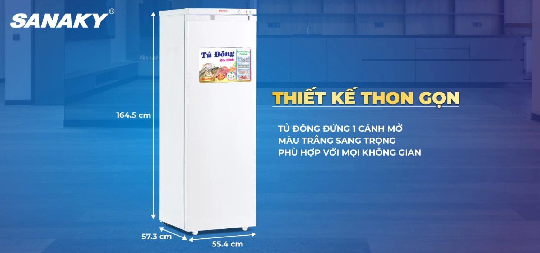 Tủ Đông Sanaky Inverter 213 Lít VH-230VD3(T) Tủ Đông Sanaky Inverter 213 lít VH-230VD3(T)