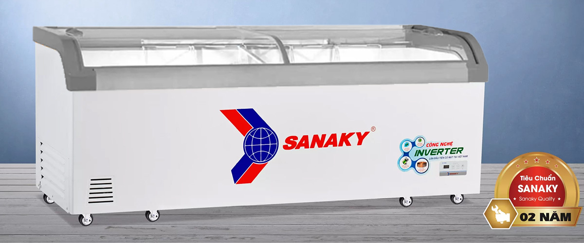 tu-dong-sanaky-inverter-750-lit-vh-1099k3a-32808-1 Tủ Đông Sanaky Inverter 750 Lít VH-1099K3A Bánh xe dễ dàng di chuyển