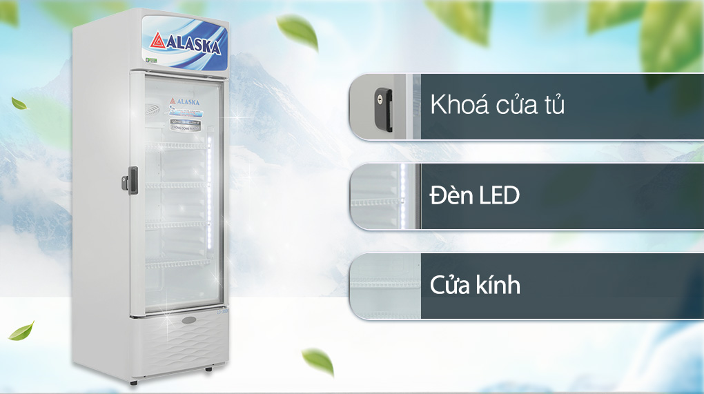 Tủ Mát Alaska Inverter 300 Lít LCI-300 Tủ mát Alaska Inverter 300 lít LCI-300DX - Các tiện ích khác