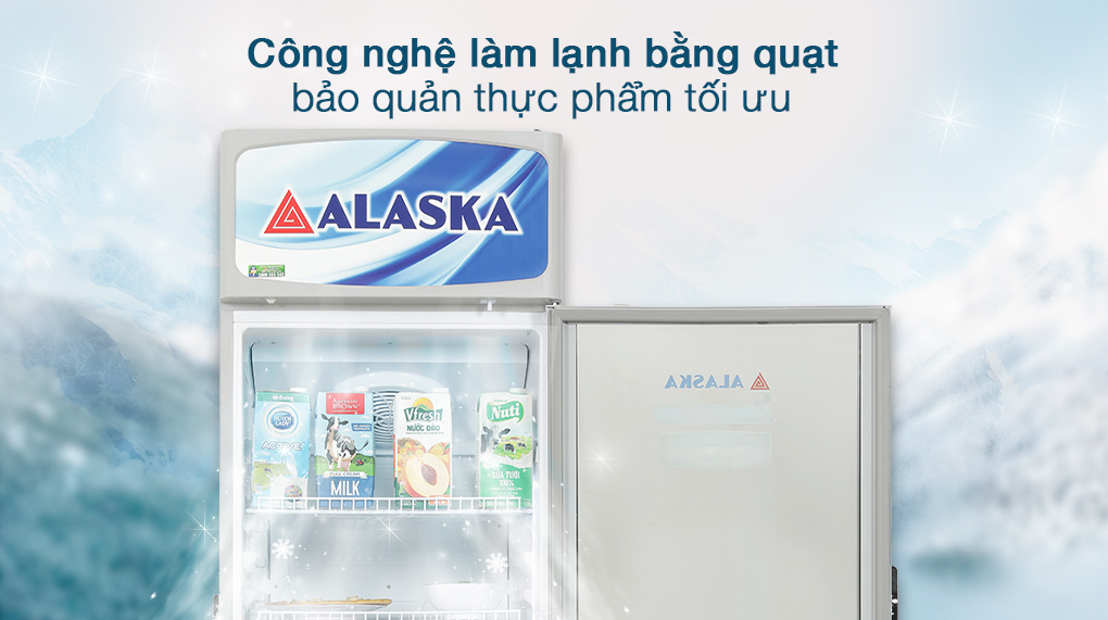 Tủ Mát Alaska Inverter 300 Lít LCI-300 Tủ mát Alaska Inverter 300 lít LCI-300DX - Công nghệ làm lạnh