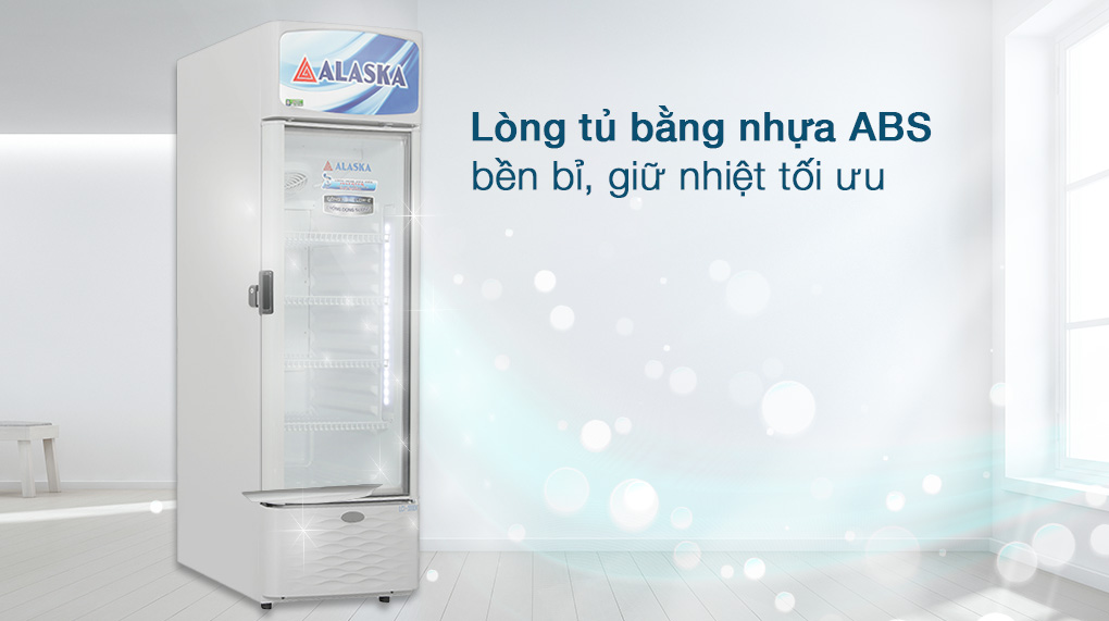 Tủ Mát Alaska Inverter 300 Lít LCI-300 Tủ mát Alaska Inverter 300 lít LCI-300DX - Thiết kế bên trong
