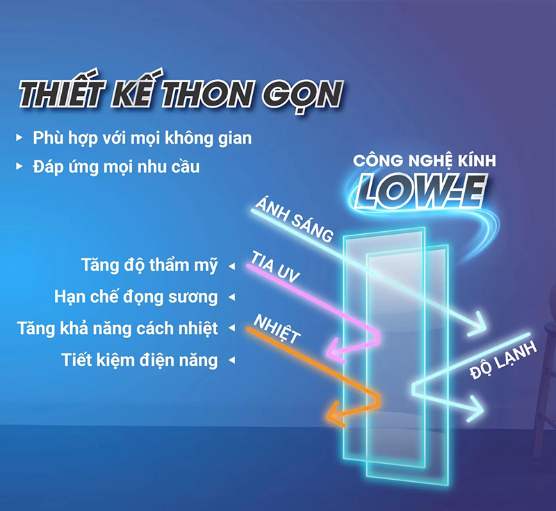 tu-mat-sanaky-inverter-300-lit-vh-3089k3-53786-3 Tủ Mát Sanaky Inverter 300 Lít VH-3089K3 Kính Low –E tránh hiện tượng đọng sương trên mặt kính