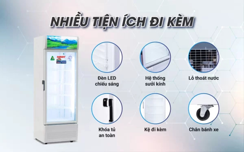 tu-mat-sanaky-inverter-480-lit-vh-5089k3-48524-4 Tủ Mát Sanaky Inverter 480 Lít VH-5089K3 Các tiện ích đi kèm tủ mát Sanaky