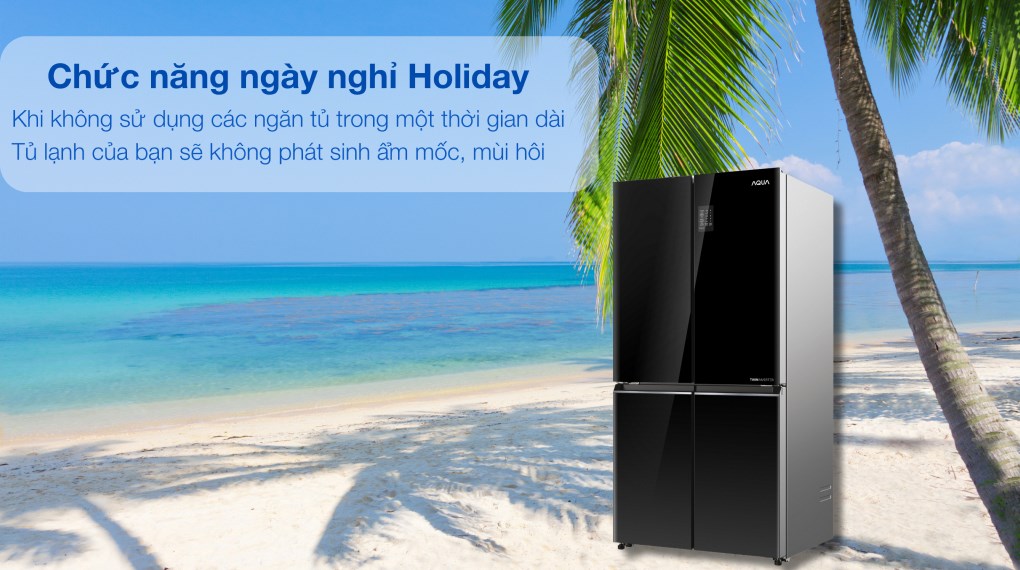Tủ lạnh Aqua Inverter 469 lít Multi Door AQR-M536XA(WGB) - Tiện ích Tủ lạnh Aqua Inverter 469 Lít AQR-M536XA(WGB) Tủ lạnh Aqua Inverter 469 lít Multi Door AQR-M536XA(WGB) - Tiện ích