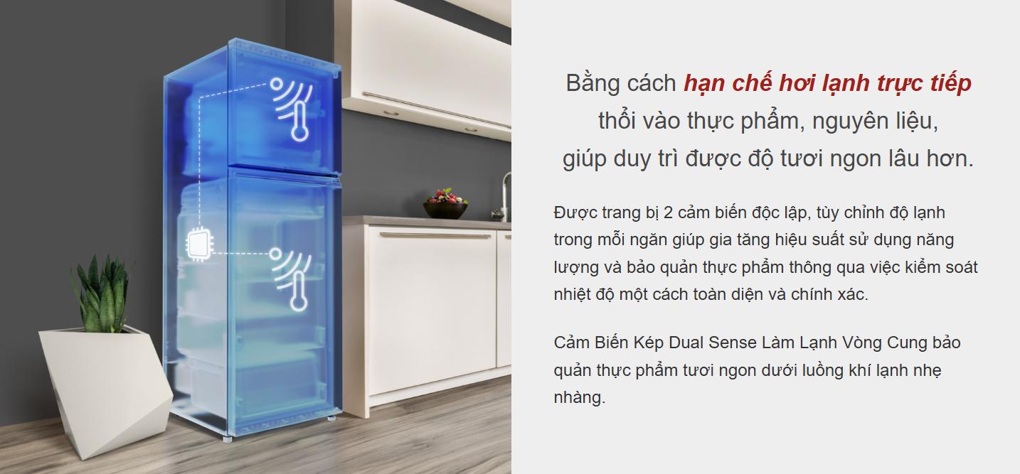 Tủ lạnh Hitachi Inverter 374 Lít HRTN6408SUVN Tủ lạnh Hitachi Inverter 374 lít HRTN6408SAGBKVN