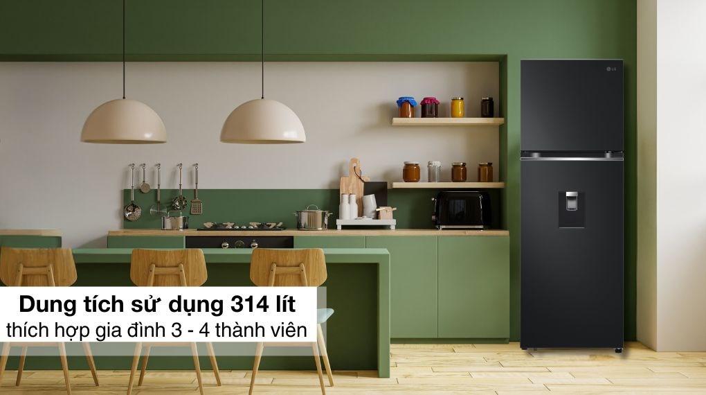 Tủ lạnh LG Inverter 314 Lít LTD31BLM Tủ lạnh LG Inverter 314 lít LTD31BLM