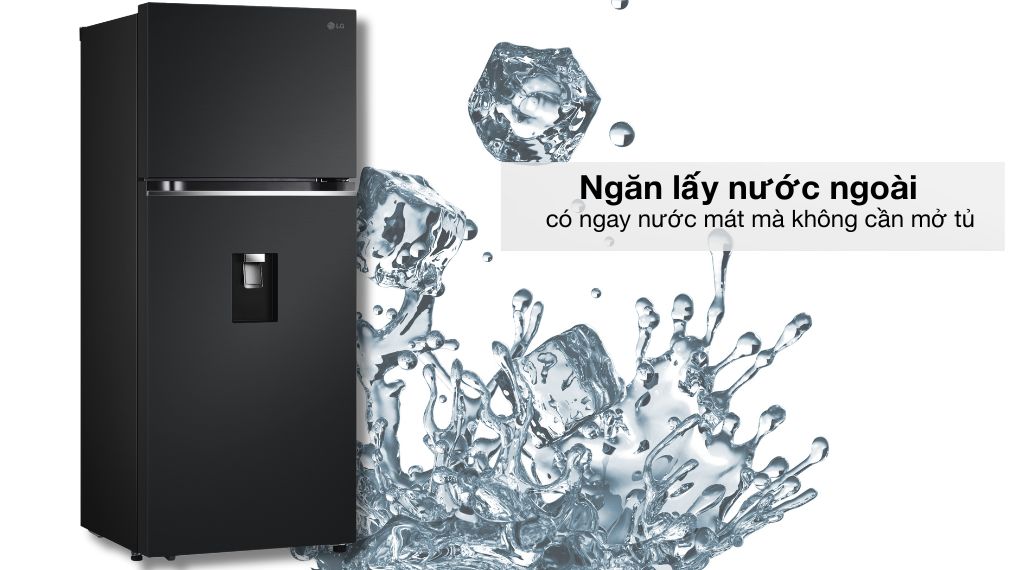Tủ lạnh LG Inverter 374 Lít LTD37BLM Tủ lạnh LG Inverter 374 lít LTD37BLM - Tiện ích