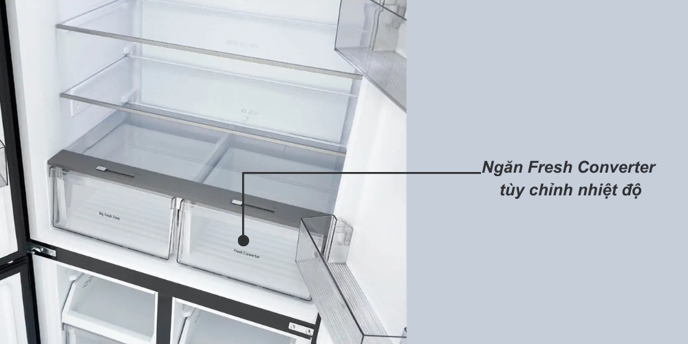 Tủ lạnh LG Inverter 502 Lít F50BG LG F50BG có ngăn Fresh Converter