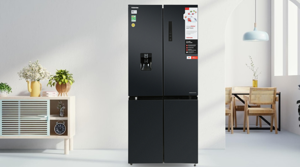 Tủ lạnh Toshiba Inverter 509 Lít GR-RF605WI-PMV(06)-MG Tủ lạnh Toshiba Inverter 509 lít GR-RF605WI-PMV(06)-MG - Tổng quan thiết kế