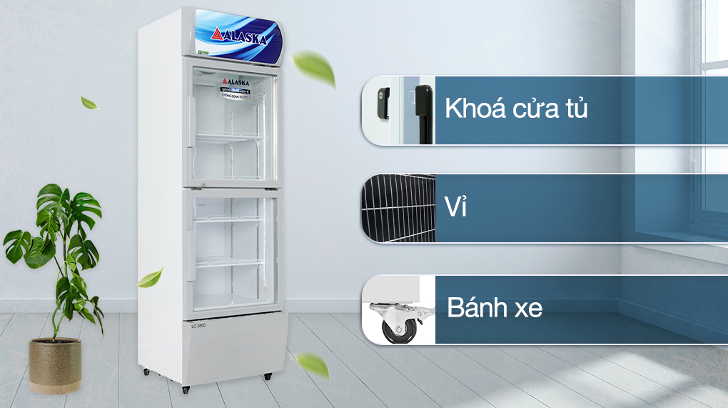 Tủ mát Alaska 385 lít LC-385D - Các tiện ích khác Tủ mát Alaska 385 Lít LC-385D Tủ mát Alaska 385 lít LC-385D - Các tiện ích khác