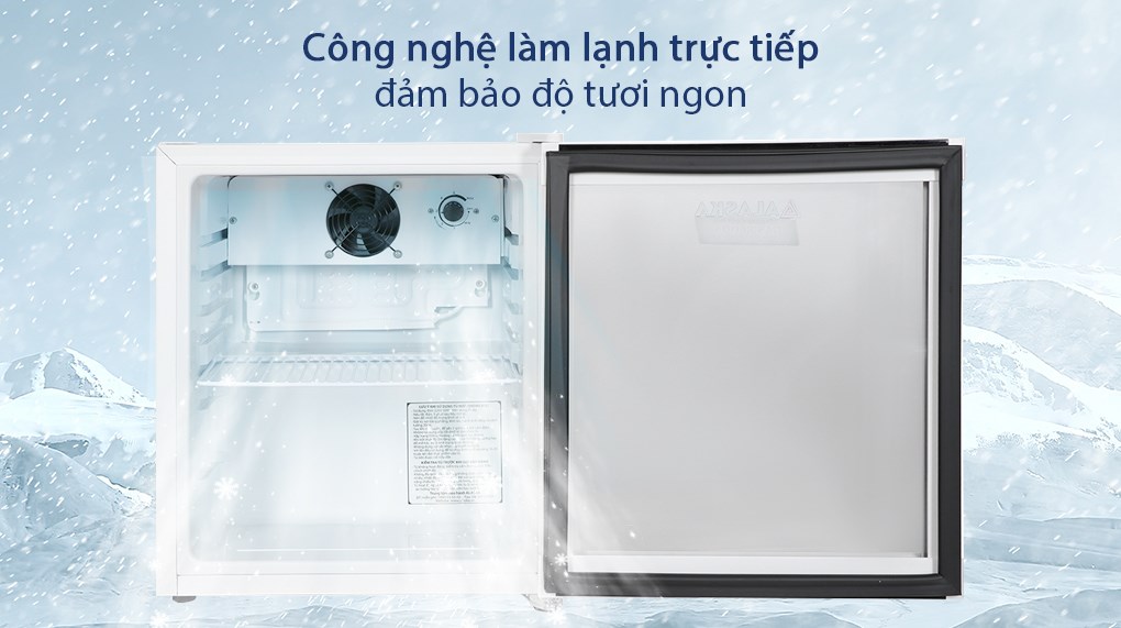 Tủ mát Alaska 50 Lít LC 50T Tủ mát Alaska 50 lít LC 50 Trắng - Công nghệ làm lạnh