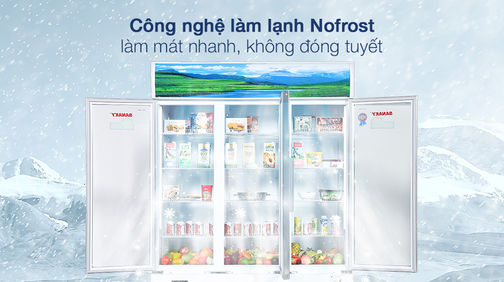 Tủ mát Sanaky 1400 lít TM.VH1520HP - Công nghệ làm lạnh Tủ mát Sanaky 1400 Lít VH-1520HP Tủ mát Sanaky 1400 lít TM.VH1520HP - Công nghệ làm lạnh